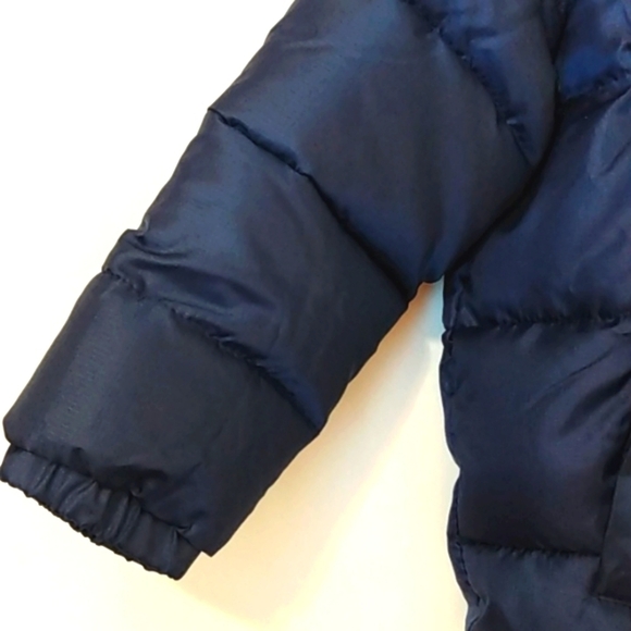 XTREME NAVY BLUE HOODED PUFFER COAT SIZE 5 NWT - Picture 3 of 7